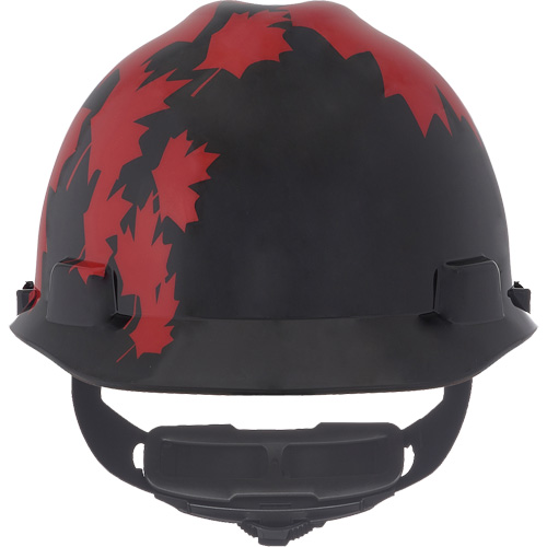 Casque sp&eacute;cialis&eacute; V-Gard, Suspension Rochet, Noir/Rouge Seaboard Timber Mart