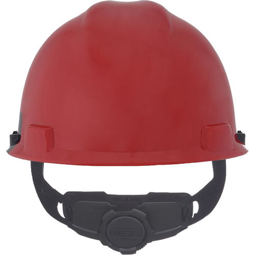 Casque sp&eacute;cialis&eacute; V-Gard, Suspension Rochet, Noir/Rouge Seaboard Timber Mart