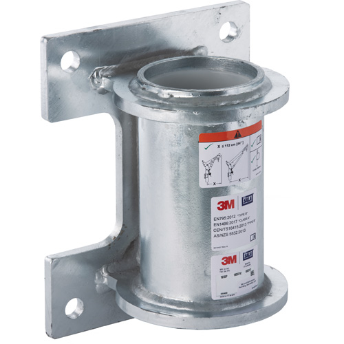 DBI-SALA&reg; Confined Space Wall Mount Base, Galvanized Seaboard Timber Mart