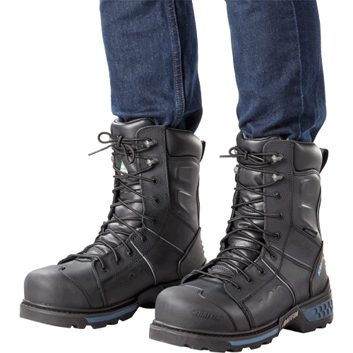 Bottes de s&eacute;curit&eacute; Ice Monster pour hommes, Cuir, Semelle R&eacute;sistant aux perforations, Pointure 13 Seaboard Timber Mart
