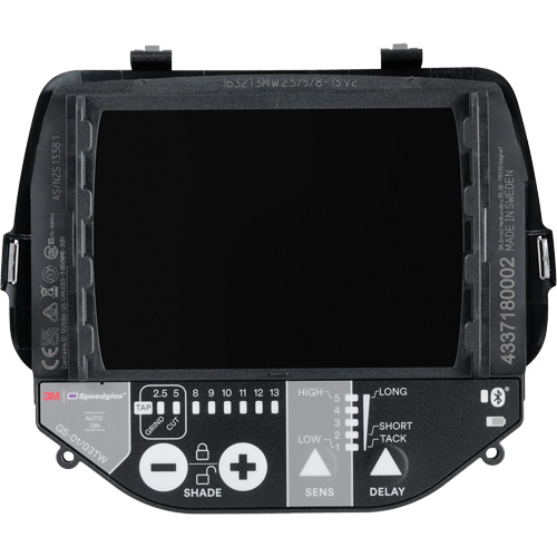 Speedglas G5 Auto-Darkening Filter for Tack Welding, 2-4/5" W x 4-1/4" H Viewing Area, For Use With G5-01 and G5-03 helmets Seaboard Timber Mart