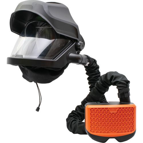 PEAKAIR MAXSHIELD&reg; with Flip-Front & X90VX ADF Blower Kit, Facepiece Respirator, Lithium-Ion Battery Seaboard Timber Mart