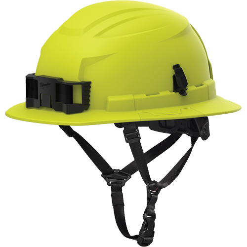 BOLT Full Brim Safety Helmet, Meets CSA Type 2, Ratchet Suspension, Non-Vented Seaboard Timber Mart