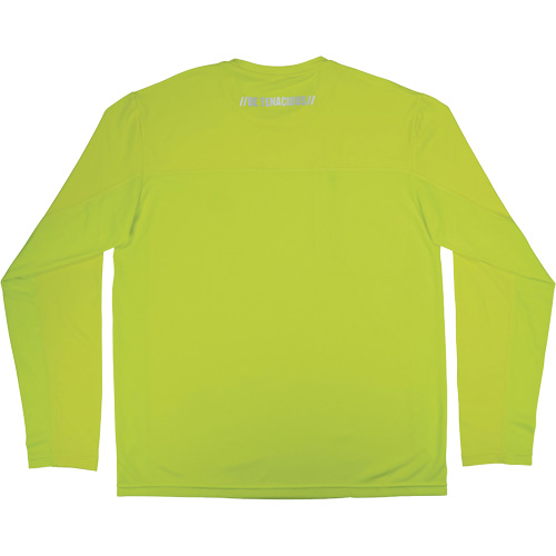 Chemise de refroidissement &agrave; manches longues avec protection solaire et UV Chill-Its 6689, Jaune lime haute visibilit&eacute;, Petit Seaboard Timber Mart