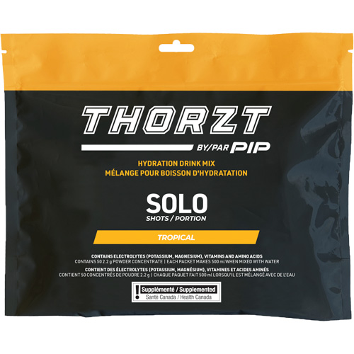 THORZT Sugar-Free Solo Shot Hydration Drink Mix, Single Serve, Tropical Seaboard Timber Mart