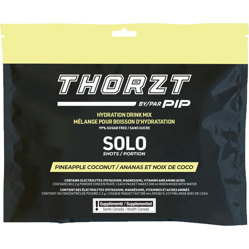 THORZT Sugar-Free Solo Shot Hydration Drink Mix, Single Serve, Pineapple-Coconut Seaboard Timber Mart