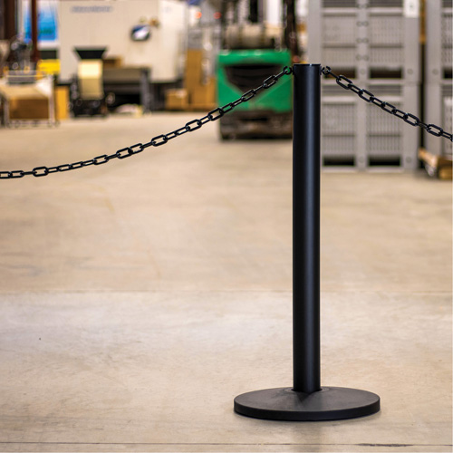 Industrial Stanchion, 37" High, Red Seaboard Timber Mart