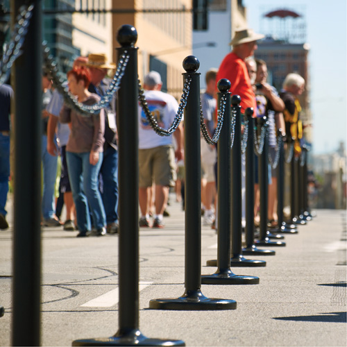 Plastic Barrier Chain, Green Seaboard Timber Mart