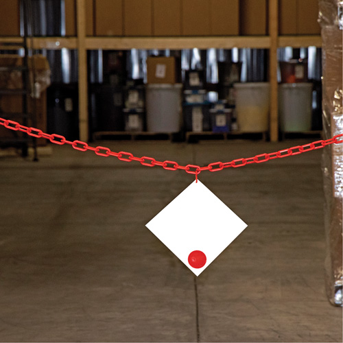 Plastic Barrier Chain, Green Seaboard Timber Mart