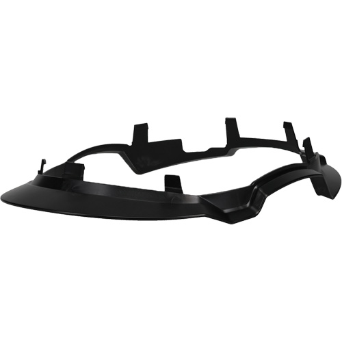 Bordure &eacute;troite compl&egrave;te &agrave; agrafe pour casque d'alpiniste RZRBack, blanc Seaboard Timber Mart