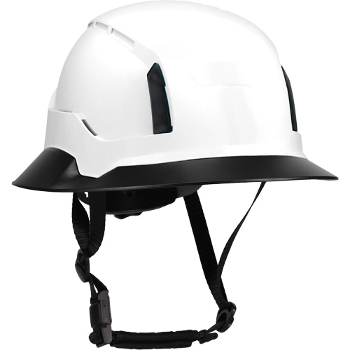 Wide Clip-On Full Brim for RZRBack Climbing Helmet, White Seaboard Timber Mart