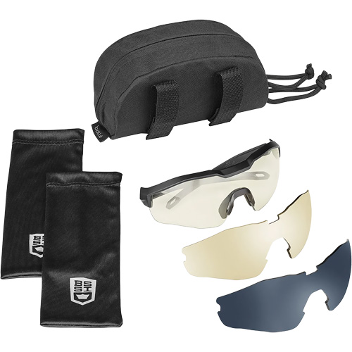 MY6 Safety Glasse Eyeshield Kit, Clear/Copper/Smoke Lens, Anti-Fog/Anti-Scratch, ANSI Z87+ Seaboard Timber Mart