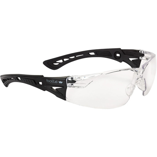 Rush+ Small BSSI Safety Glasses, Clear Lens, Anti-Fog/Anti-Scratch, ANSI Z87+ Seaboard Timber Mart