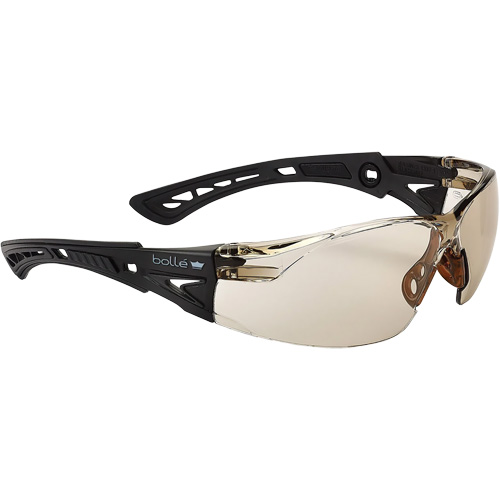 Rush+ Small BSSI Safety Glasses, Copper/Brown Lens, Anti-Fog/Anti-Scratch, ANSI Z87+ Seaboard Timber Mart