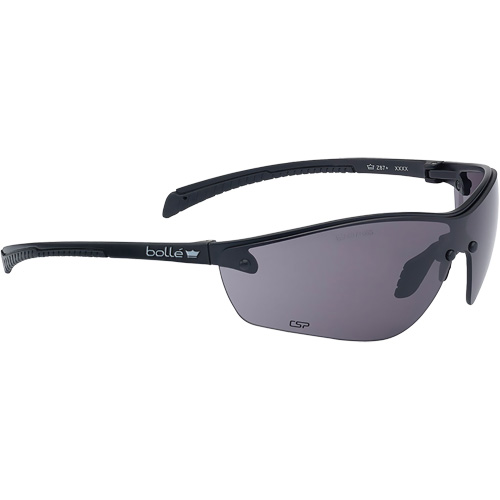 Silium+ BSSI Safety Glasses, Smoke/Grey Lens, Anti-Fog/Anti-Scratch, ANSI Z87+ Seaboard Timber Mart