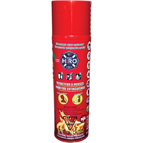 Hero 911 PFAS-Free Fire Extinguisher, ACK, 500 ml Capacity Seaboard Timber Mart
