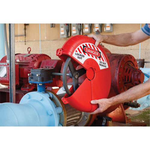 Collapsible Gate Valve Lockout Device, Wheel Type Seaboard Timber Mart