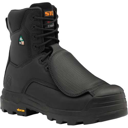 Bottes de travail Vulcan avec protecteur m&eacute;tatarsien &agrave; l'ext&eacute;rieur, Cuir, Taille 5, Imperm&eacute;able Seaboard Timber Mart