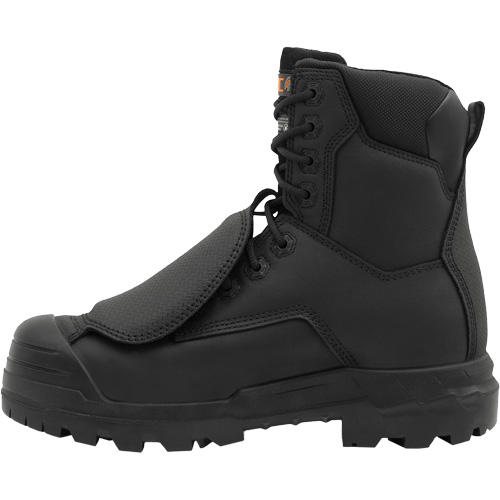 Bottes de travail Vulcan avec protecteur m&eacute;tatarsien &agrave; l'ext&eacute;rieur, Cuir, Taille 5, Imperm&eacute;able Seaboard Timber Mart