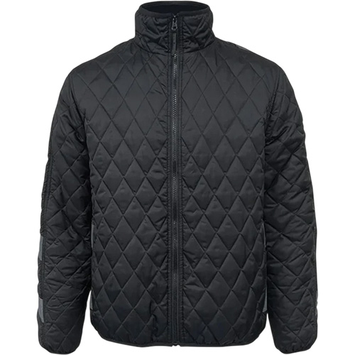 Manteau pour cong&eacute;lateur Thermolite 405BK, Hommes, Grand, Noir Seaboard Timber Mart