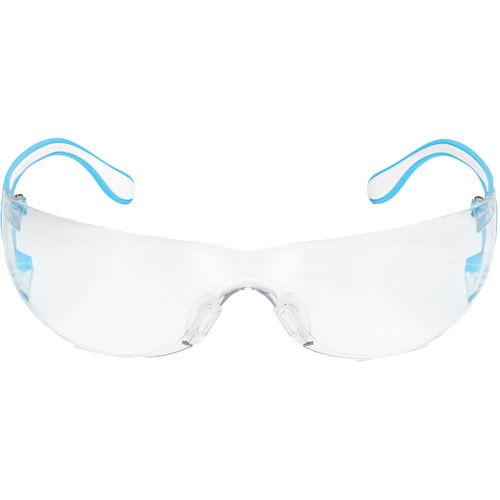 Lunettes de s&eacute;curit&eacute; bleu/blanc Adapt Lite, Lentille Transparent, Antibu&eacute;e/Anti-&eacute;gratignures, ANSI Z87+/R&eacute;pond ou surpasse la norme CSA Z94.3 Seaboard Timber Mart