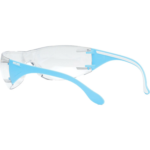 Lunettes de s&eacute;curit&eacute; bleu/blanc Adapt Lite, Lentille Transparent, Antibu&eacute;e/Anti-&eacute;gratignures, ANSI Z87+/R&eacute;pond ou surpasse la norme CSA Z94.3 Seaboard Timber Mart