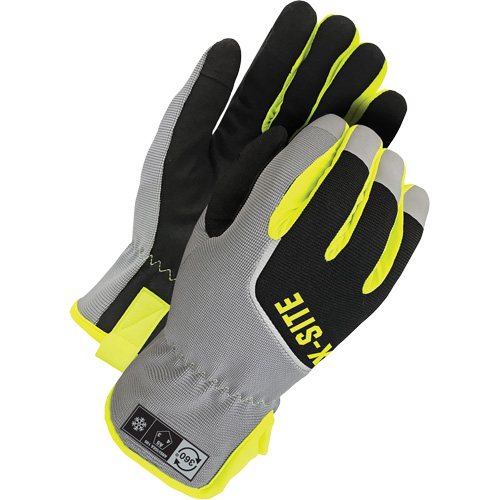 X-Site&reg; Cut-Resistant Lined Touch Screen Performance Gloves, Size X-Large, Thinsulate/Microfibre/Spandex Shell, ASTM ANSI Level A5 Seaboard Timber Mart