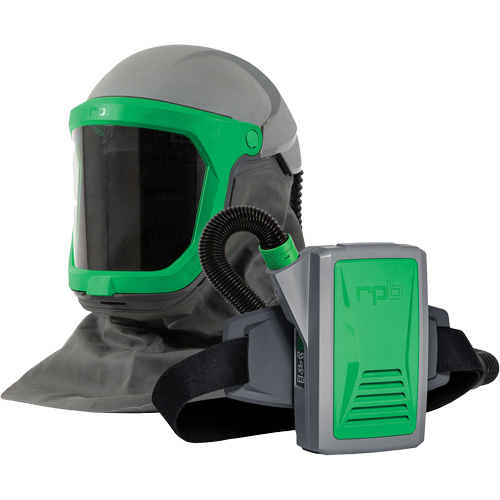 APR motoris&eacute; Z-Link avec cape &agrave; l'&eacute;paule Zytec FR, Respirateur &agrave; masque/Masque de soudage Seaboard Timber Mart