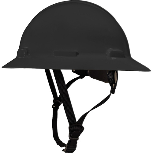 Casque de s&eacute;curit&eacute; &agrave; bordure compl&egrave;te LIDGUARD avec mentonni&egrave;re, R&eacute;pond aux normes CSA type 1, Suspension Rochet, Ventil&eacute; Seaboard Timber Mart