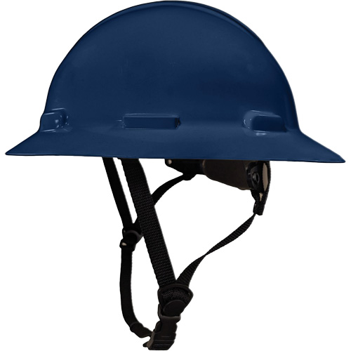 Casque de s&eacute;curit&eacute; &agrave; bordure compl&egrave;te LIDGUARD avec mentonni&egrave;re, R&eacute;pond aux normes CSA type 1, Suspension Rochet, Ventil&eacute; Seaboard Timber Mart