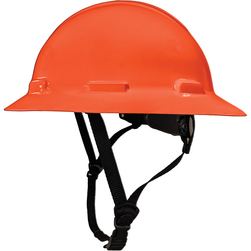 Casque de s&eacute;curit&eacute; &agrave; bordure compl&egrave;te LIDGUARD avec mentonni&egrave;re, R&eacute;pond aux normes CSA type 1, Suspension Rochet, Ventil&eacute; Seaboard Timber Mart