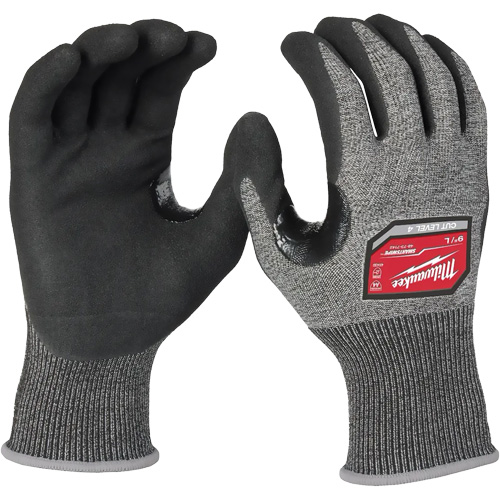 High-Dexterity Cut-Resistant Gloves, Size 2X-Large, 18 Gauge, Nitrile Coated, Polyethylene Shell, ANSI/ISEA 105 Level 4/EN 388 Level D Seaboard Timber Mart