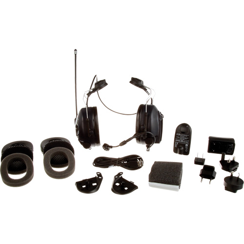 Casque d'&eacute;coute Peltor WS LiteCom Plus, Style Fixation pour casque Seaboard Timber Mart