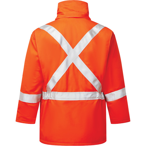 Parka isol&eacute; de 9 oz Haute visibilit&eacute; Avenger, style 515, Hommes, 4T-Grand (grande taille), Orange Seaboard Timber Mart