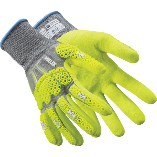 Helix&reg; 3014IMP Impact Gloves, 2X-Small/5, HPPE Palm, Elastic/Knit Wrist Cuff Seaboard Timber Mart