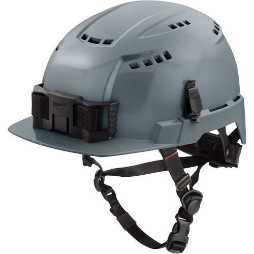 Casque de s&eacute;curit&eacute; &agrave; rebord avant BOLT, Suspension Rochet, Ventil&eacute; Seaboard Timber Mart