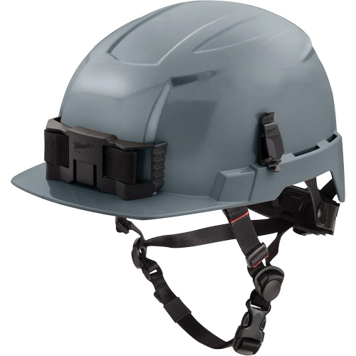 Casque de s&eacute;curit&eacute; &agrave; rebord avant BOLT, Suspension Rochet, Non ventil&eacute; Seaboard Timber Mart