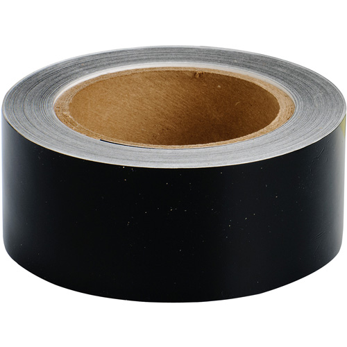 Pipe Marker Tape, 90', Black Seaboard Timber Mart
