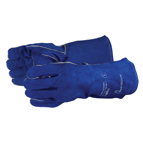 Gants de soudage, Cuir de vache refendu, Taille Taille unique Seaboard Timber Mart
