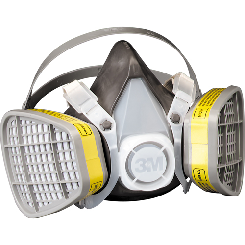 Respirateur pour vapeurs organiques/gaz acide, &eacute;lastom&egrave;re/Thermoplastique, Moyen Seaboard Timber Mart