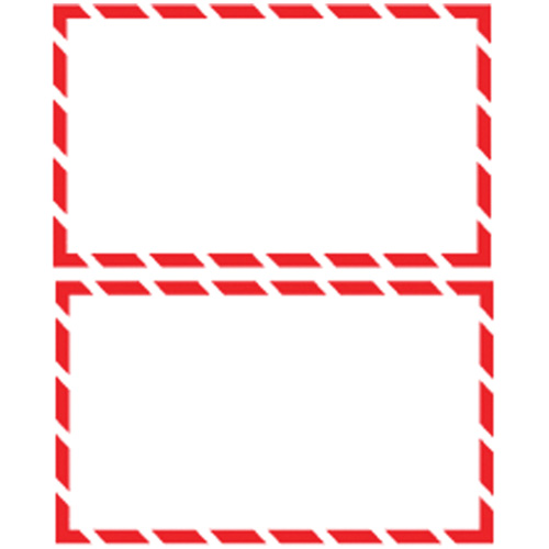 WHMIS Labels 200/Pkg, Paper, Roll, 4-3/4" L x 8-1/2" W Seaboard Timber Mart