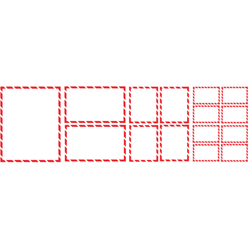 WHMIS Labels 100/Box, Vinyl, Roll, 10-7/8" L x 8-1/2" W Seaboard Timber Mart