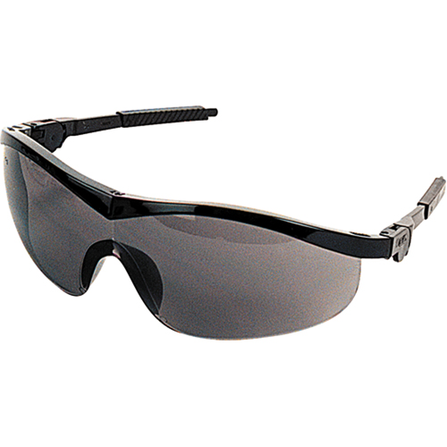 Storm&reg; Safety Glasses, Grey/Smoke Lens, Anti-Scratch, ANSI Z87+ Seaboard Timber Mart