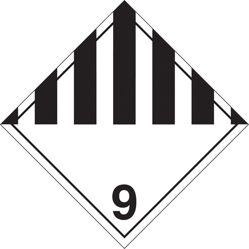 Plaque-&eacute;tiquette TMD divers dangers, Vinyle adh&eacute;sif Seaboard Timber Mart