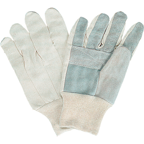 Standard-Duty Work Gloves, Large, Split Cowhide Palm Seaboard Timber Mart