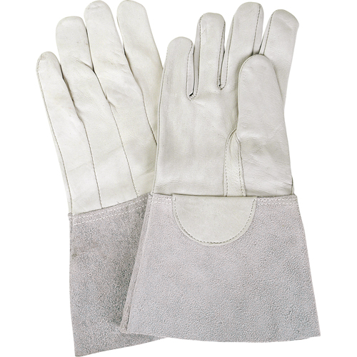 Gants de soudage &agrave; l'arc TIG, Cuir fleur de mouton, Taille Moyen Seaboard Timber Mart