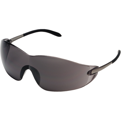 Blackjack&reg; Safety Glasses, Grey/Smoke Lens, Anti-Scratch, ANSI Z87+/Meets/Exceeds CSA Z94.3 Seaboard Timber Mart