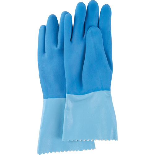 Gants lourds Blue-Grip, Taille 6/Petit, 12" lo, Latex de caoutchouc, Doublure en Interlock, 45 mils Seaboard Timber Mart