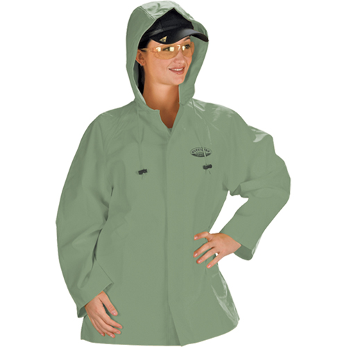 V&ecirc;tements imperm&eacute;ables Hurricane ignifuges et r&eacute;sistants &agrave; l'huile, veste, 4T-Grand, Vert Seaboard Timber Mart