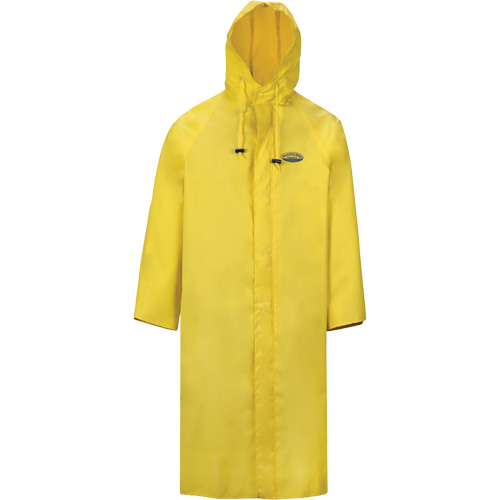 Hurricane Flame Retardant/Oil Resistant Rain Suits - 48" Coat, 5X-Large, Yellow Seaboard Timber Mart